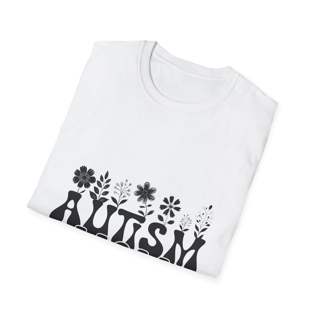 Autism Mom T-Shirt — Floral Retro 'Autism Mom' Tee for Proud Moms