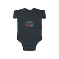 Autism Awareness Baby Bodysuit - "I Love Someone With Autism" Colorful Infant Onesie