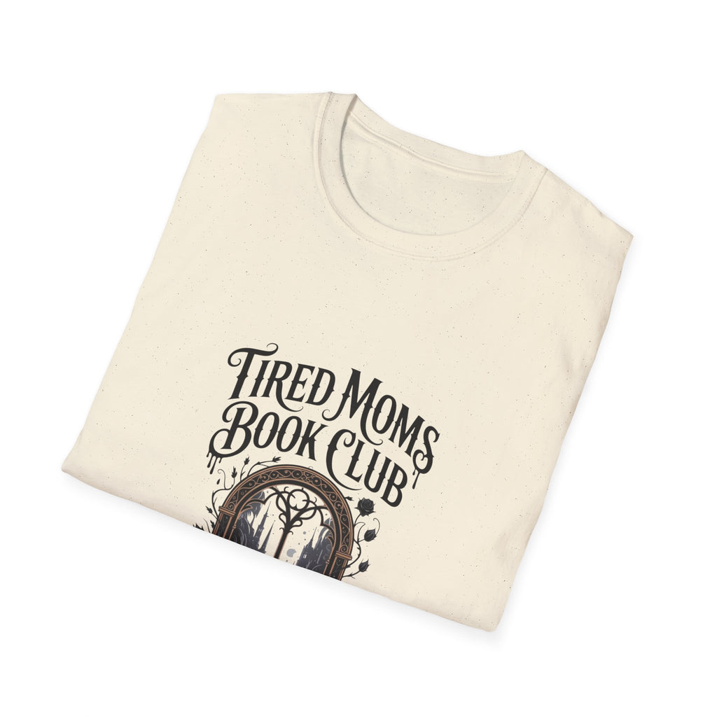 Tired Moms Book Club T-Shirt — Cozy Reading Tee for Book-Loving Moms