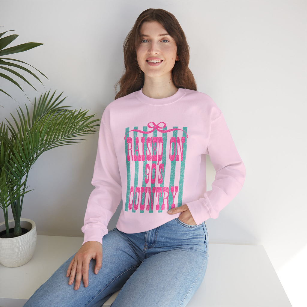 Raised on Big Country Crewneck Sweatshirt