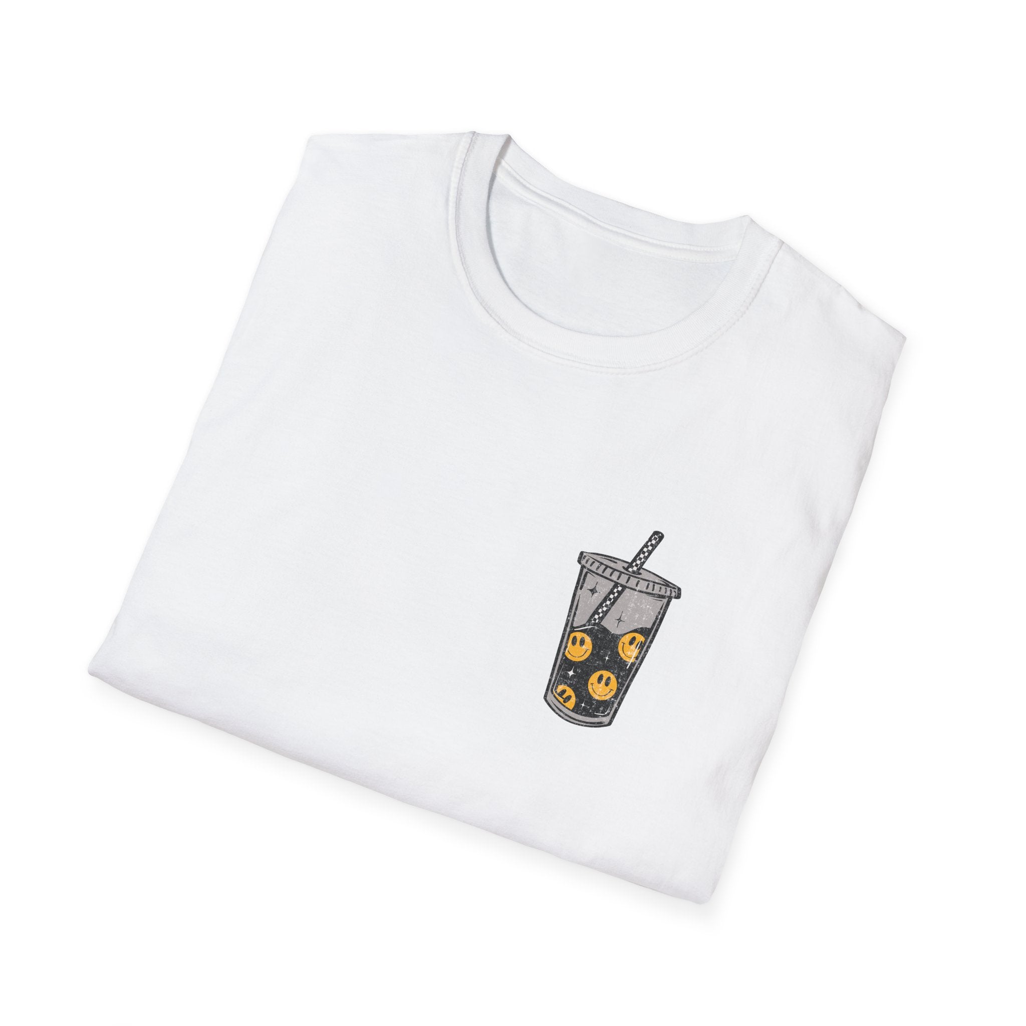 Double-sided Coffee & Hustle T-Shirt — "Drink Some Coffee and Handle Your Business" Graphic Tee