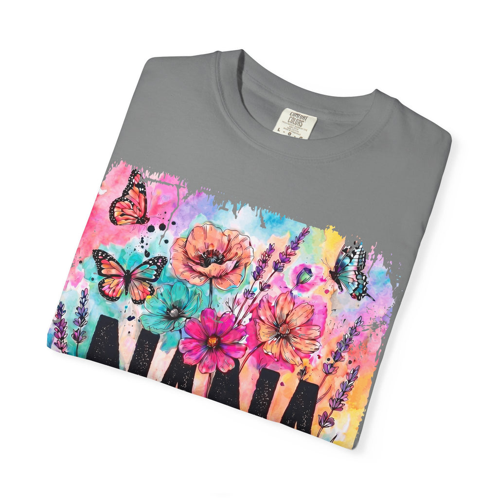 Nana Floral Butterfly T-Shirt — Colorful Grandma Gift for Mother’s Day