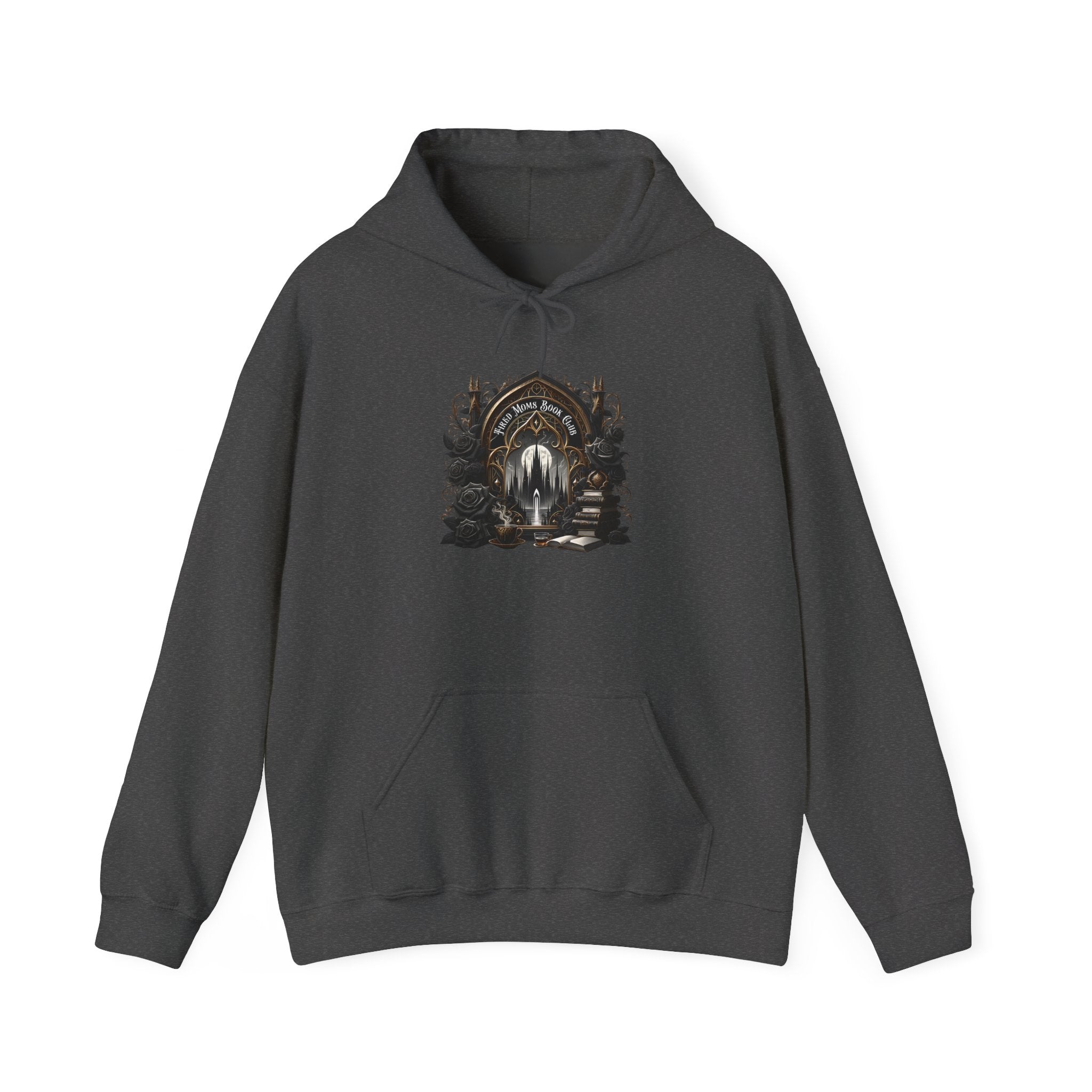Mystic Forest Portal Hoodie — Gothic Nature Graphic Sweatshirt
