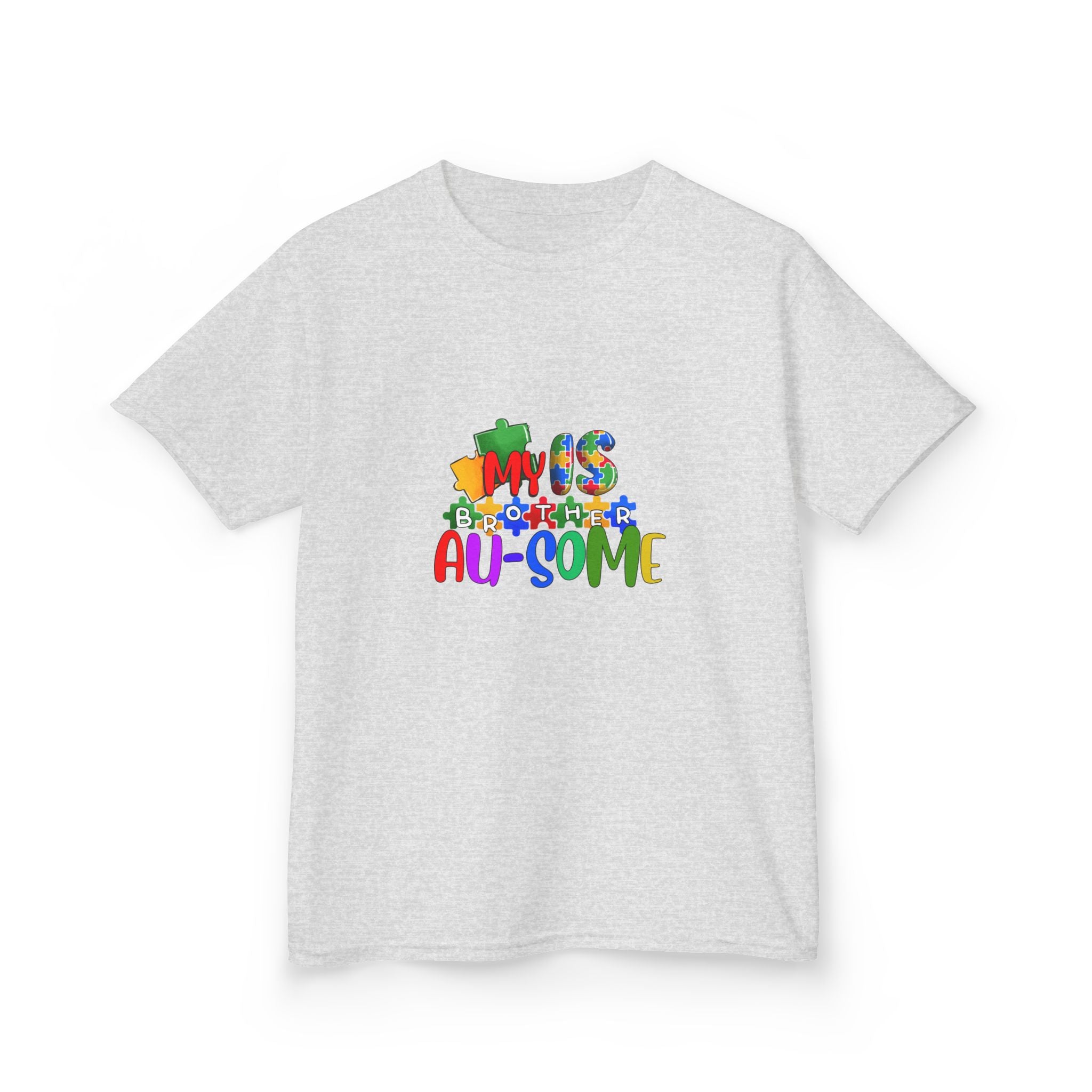 Kids Tee - "This Kid is Au-some" Colorful Autism Awareness Shirt