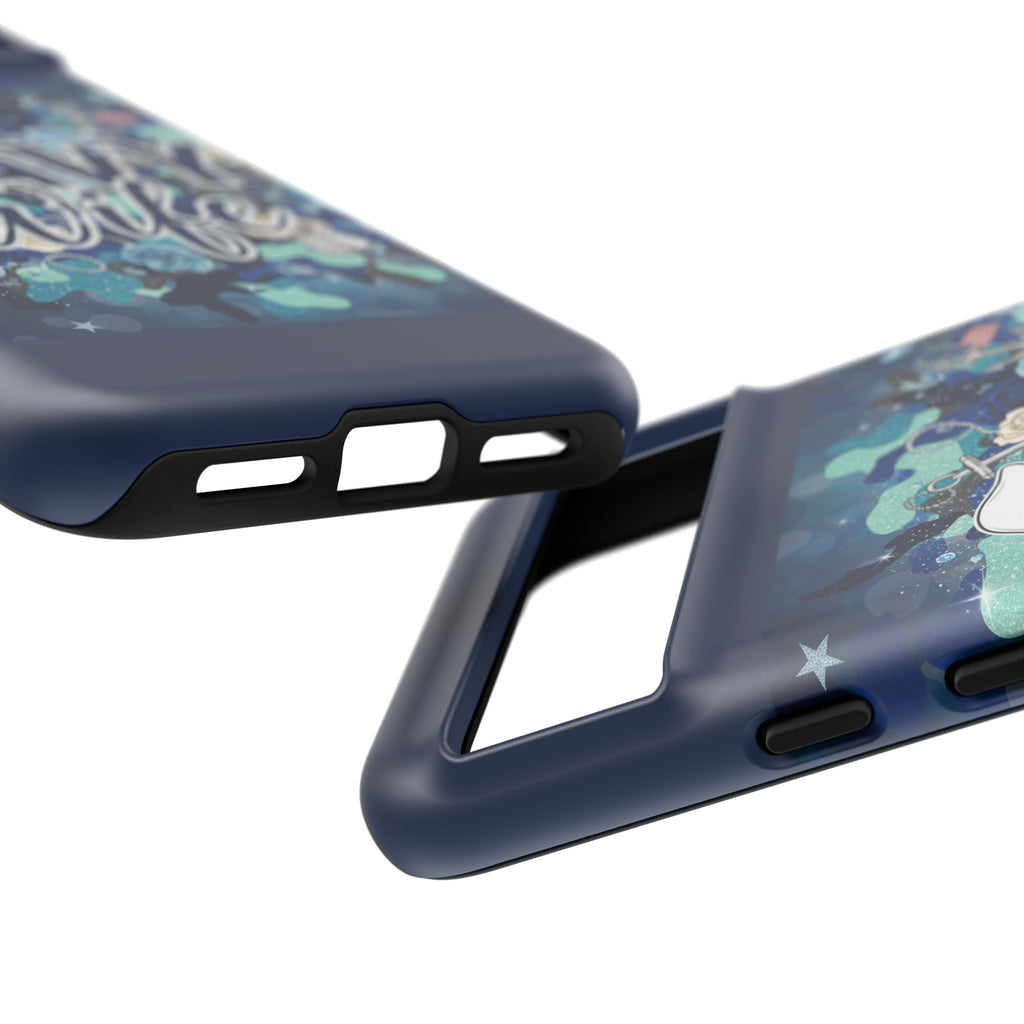Navy Wife Tough Phone Case — Camouflage Military Tribute Protective Cover