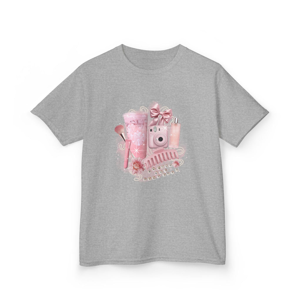 Kids Pink Cozy Slumber Party Graphic Tee