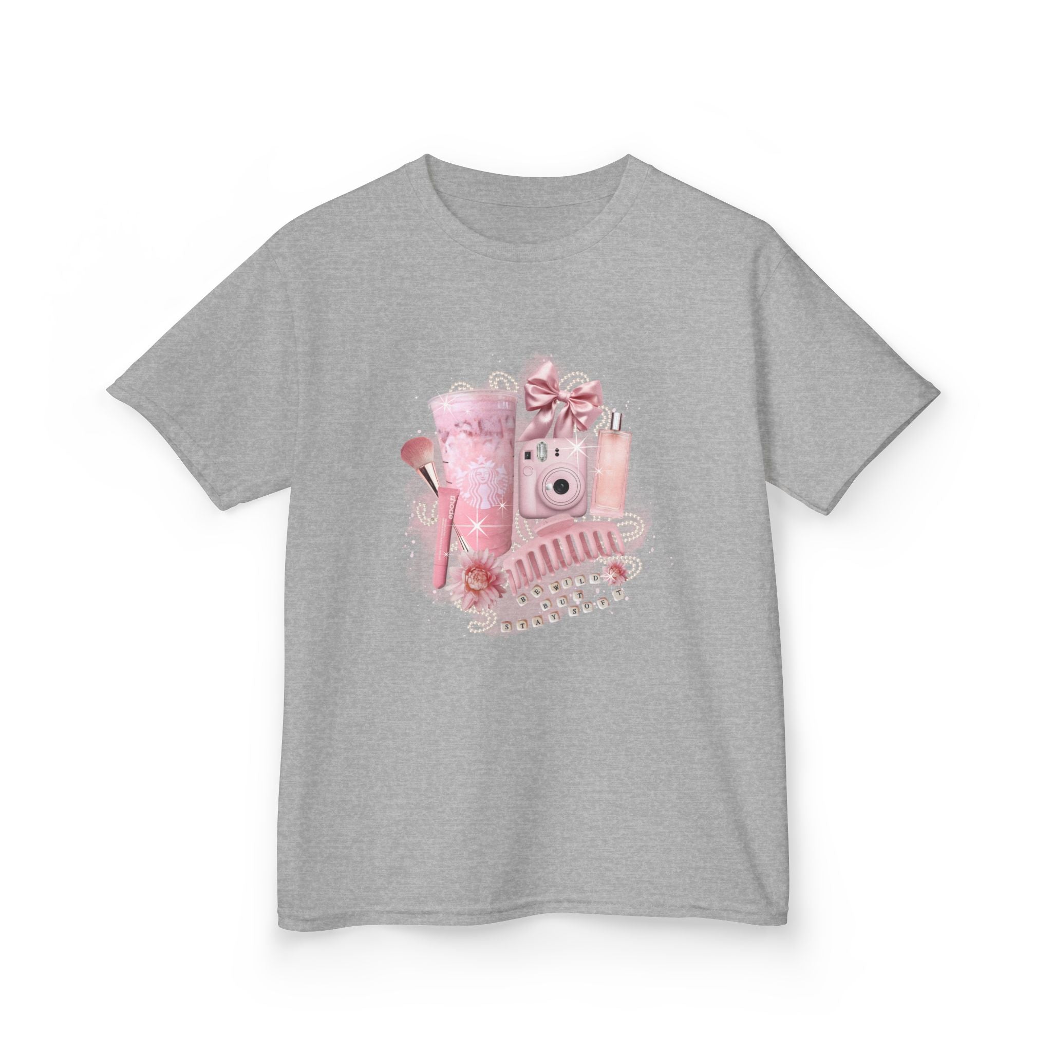 Kids Pink Cozy Slumber Party Graphic Tee