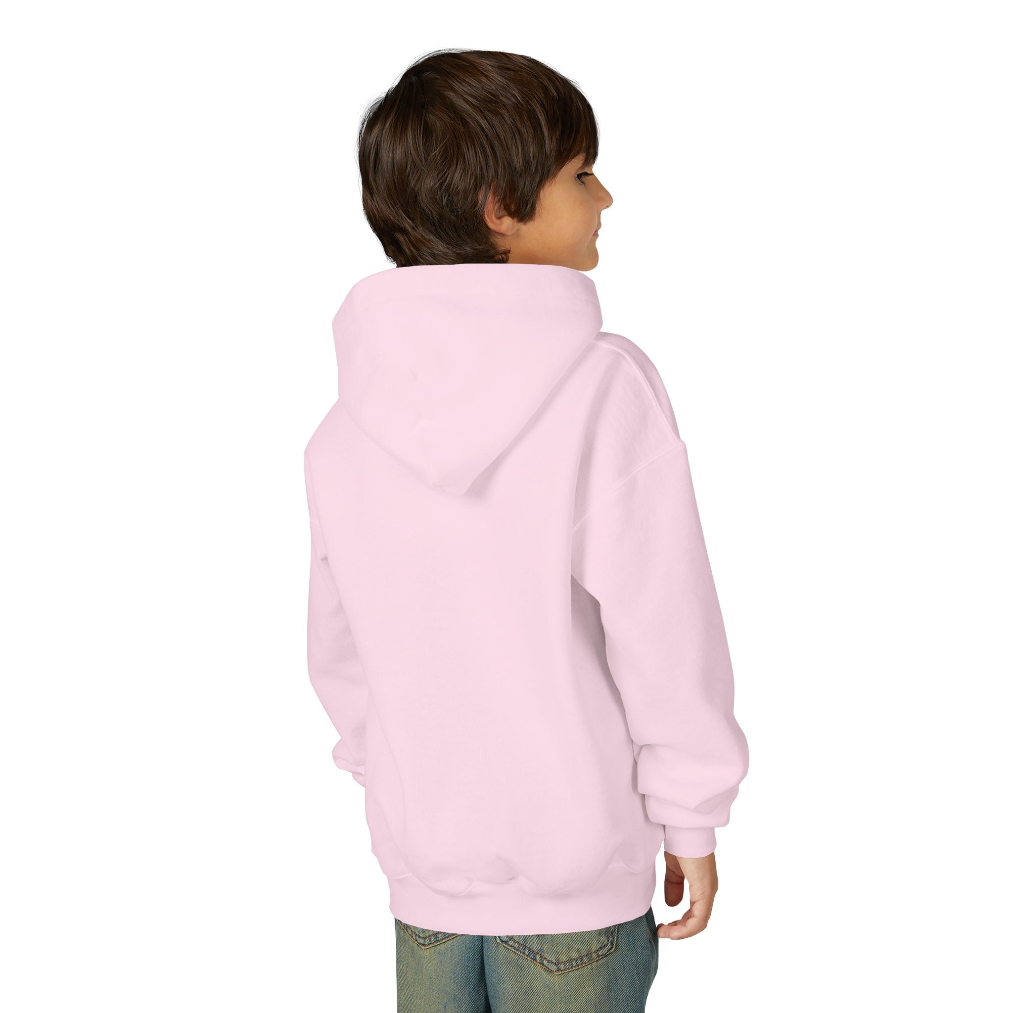 Youth Hoodie - "Made for More" Inspirational Floral Design