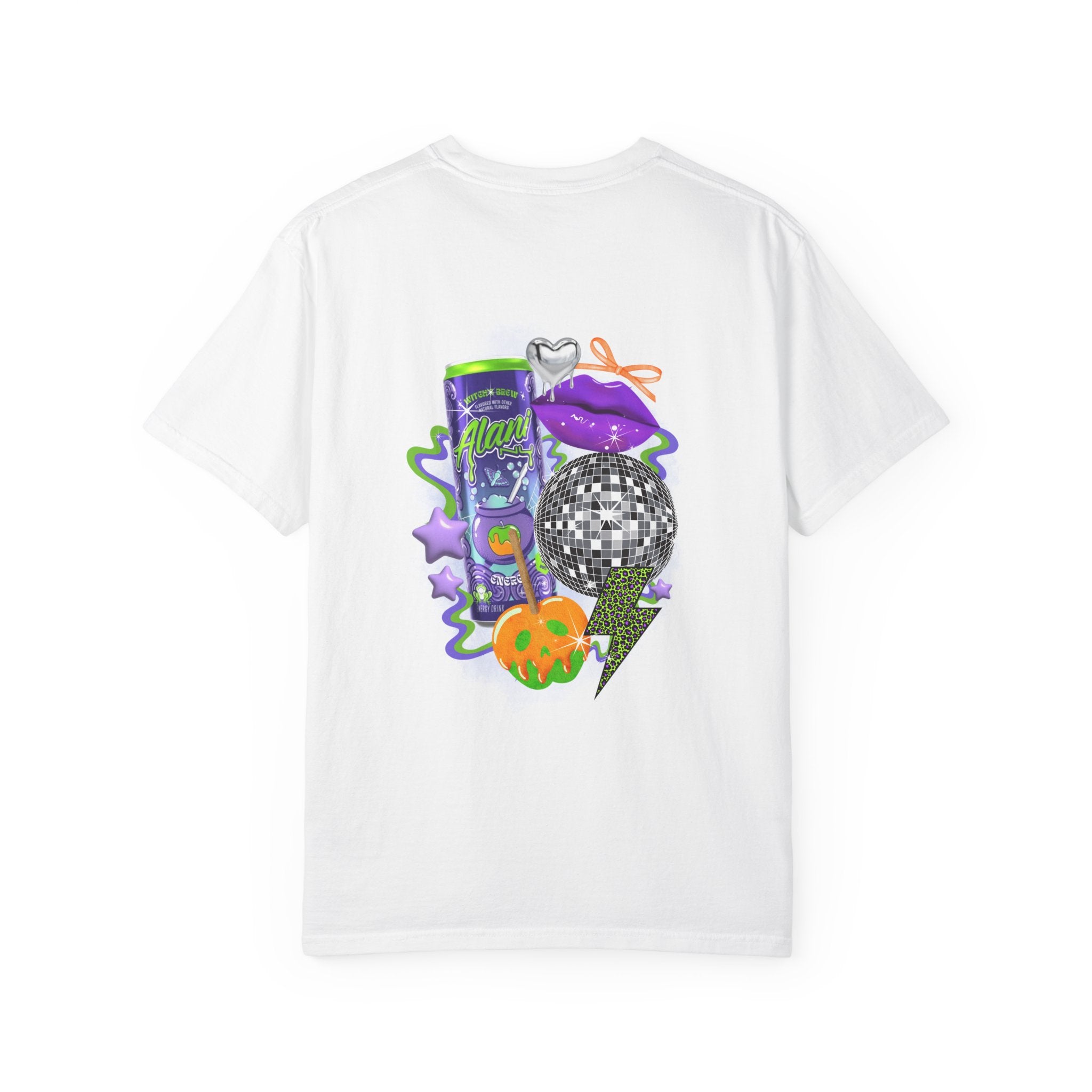 Graphic T-Shirt — Alani Nu Disco Skull Back Print