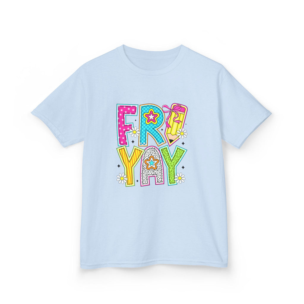 Kids "Fri-Yay" Colorful Celebration Tee