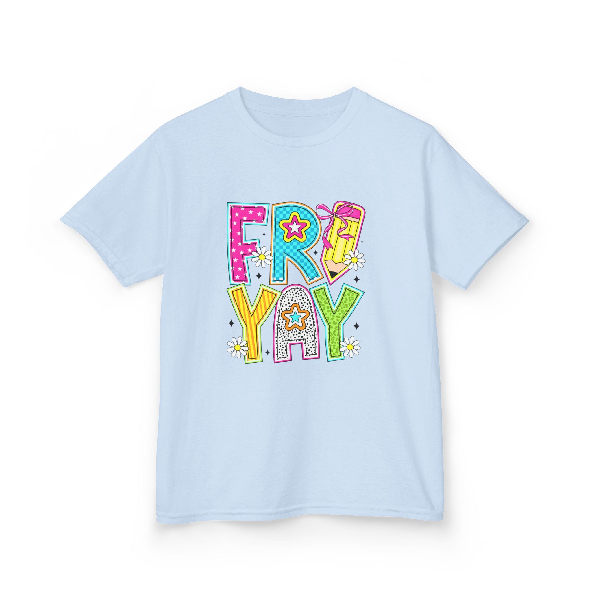 Kids "Fri-Yay" Colorful Celebration Tee
