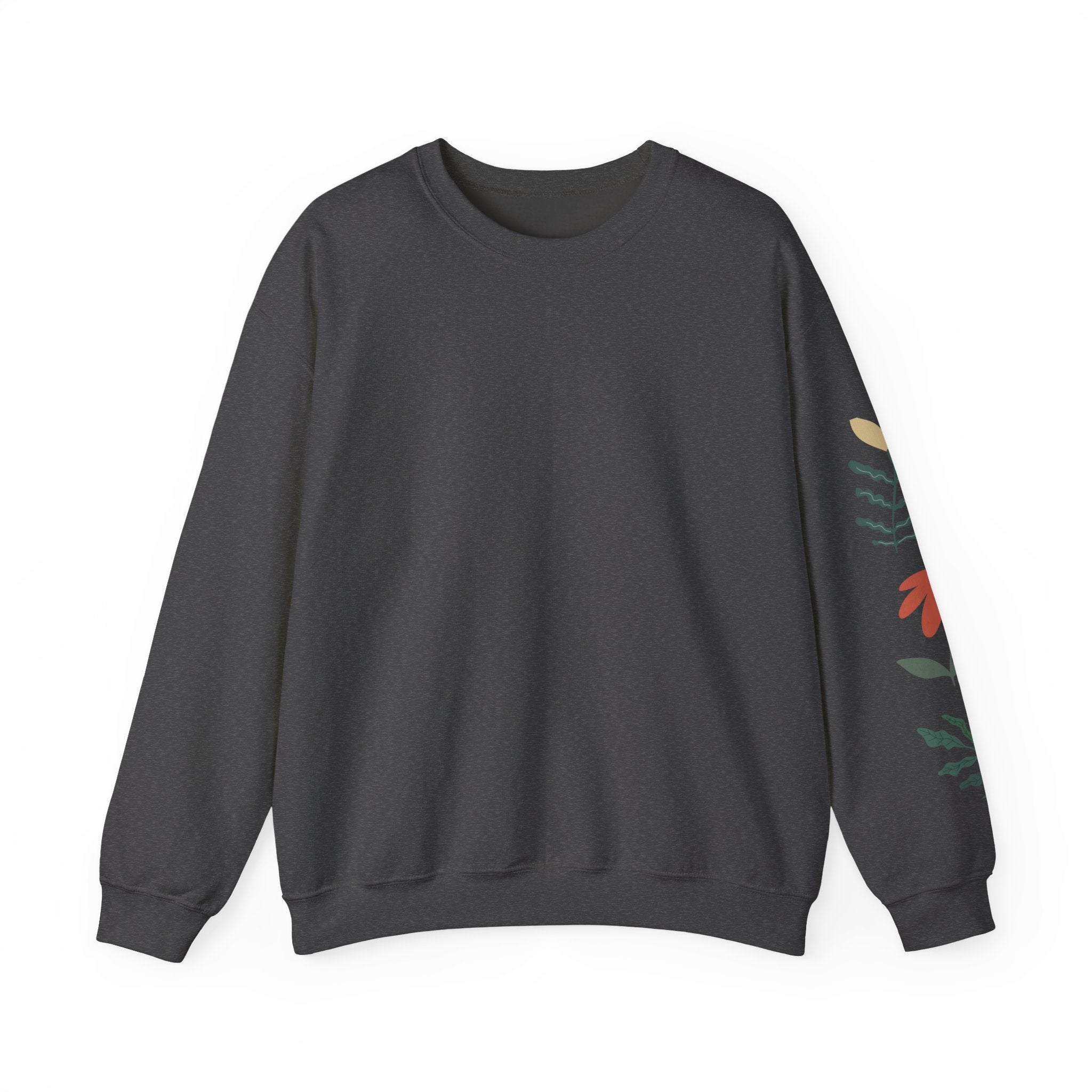 Autism Awareness Crewneck Sweatshirt — "Seeing the World Differently" Floral Design
