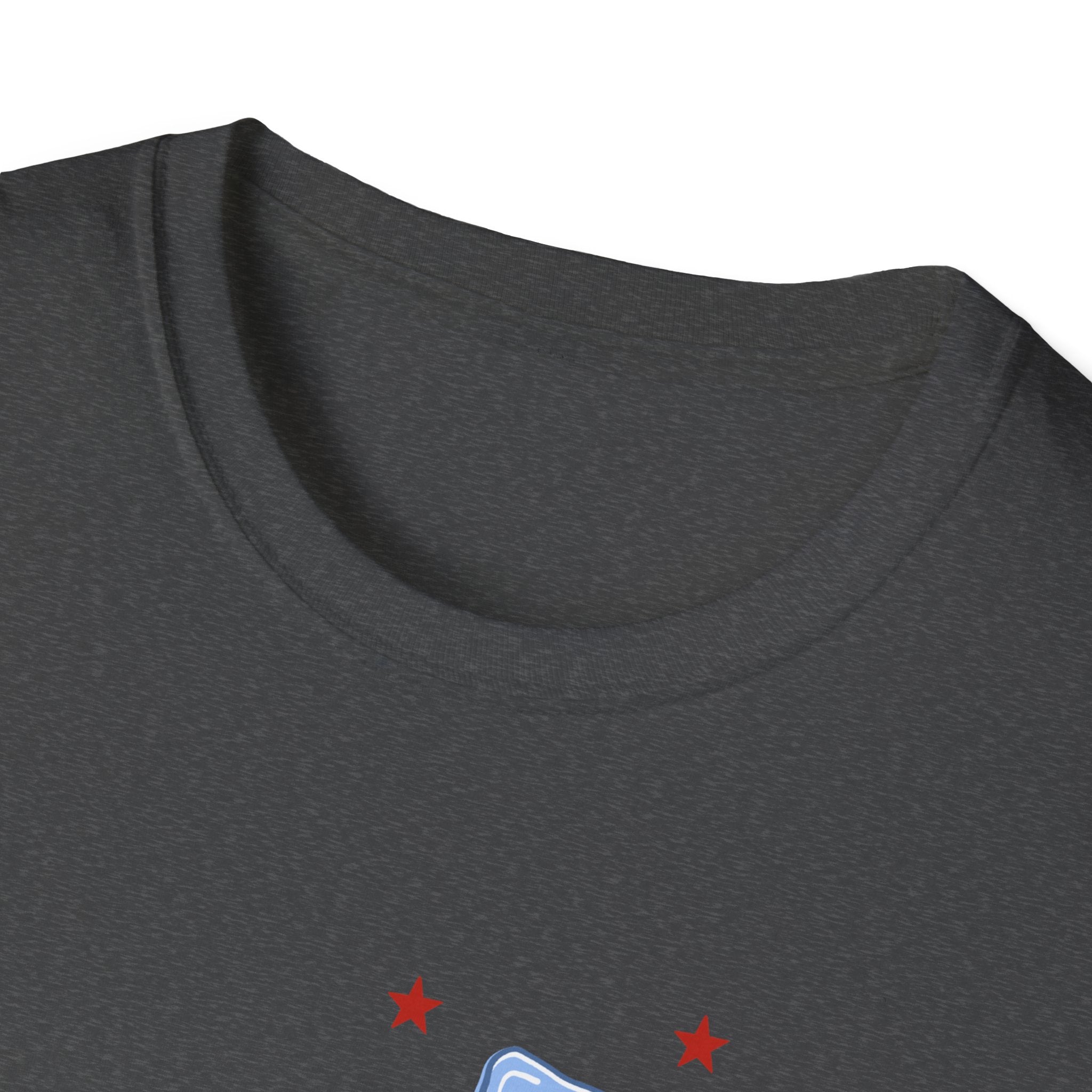 Double-sided American Honey T-Shirt — Patriotic Red White Blue Bow Tee