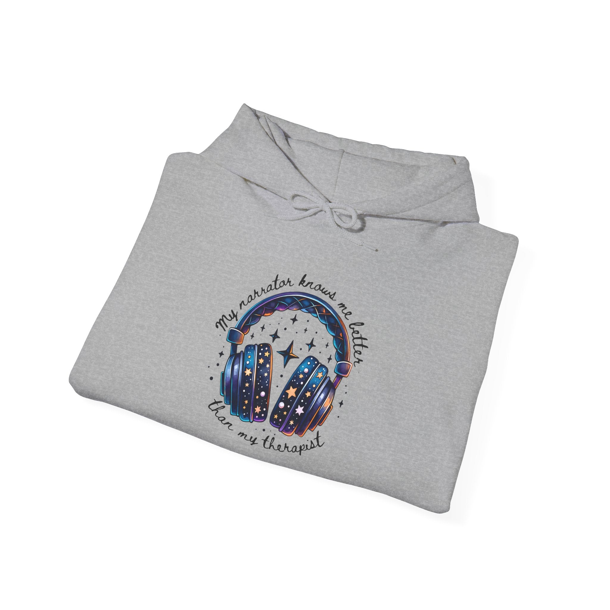 Galaxy Headphones Hoodie — "Listen to the Universe" Graphic Sweatshirt