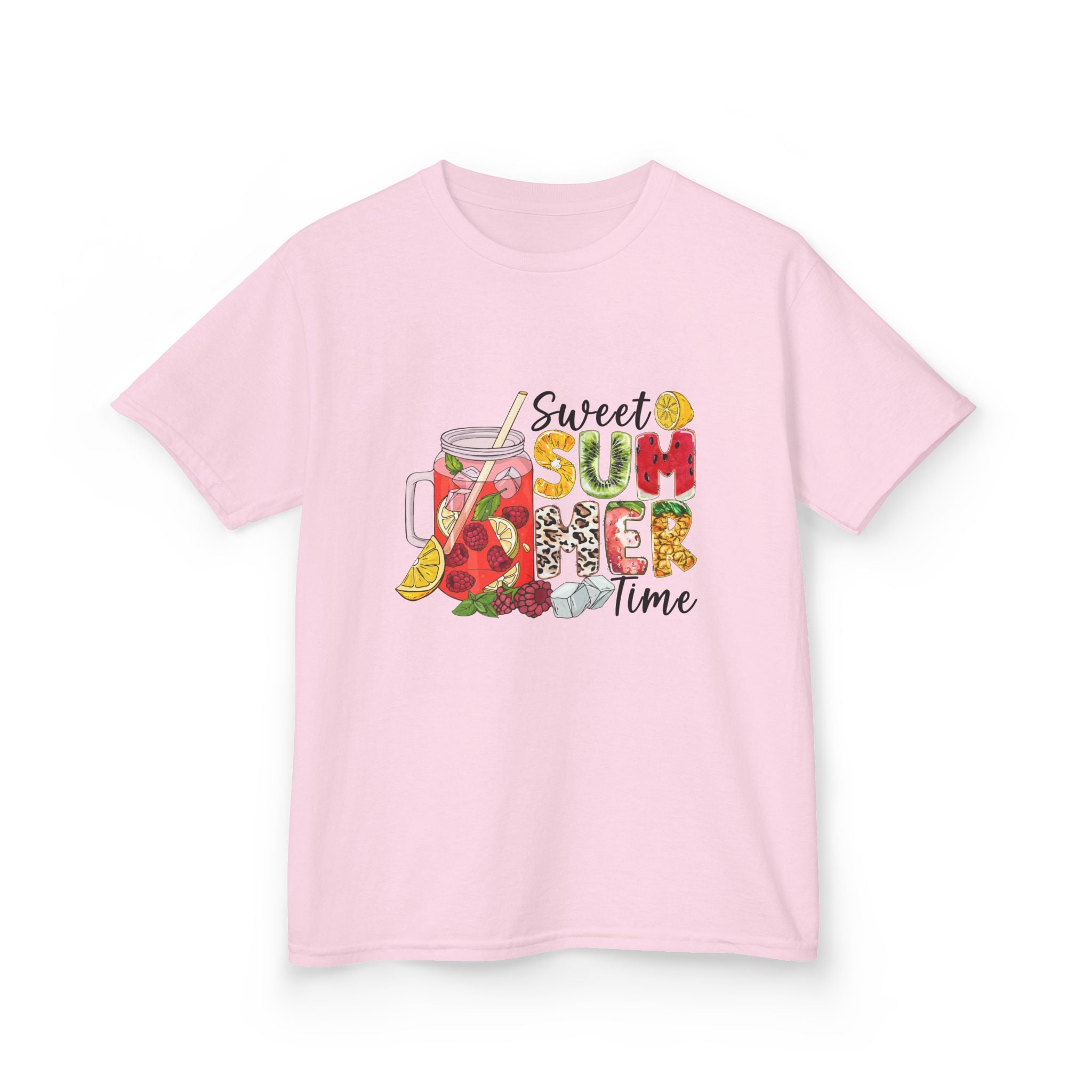 Kids Tee — "Sweet Summer Time" Fruit Pitcher Graphic