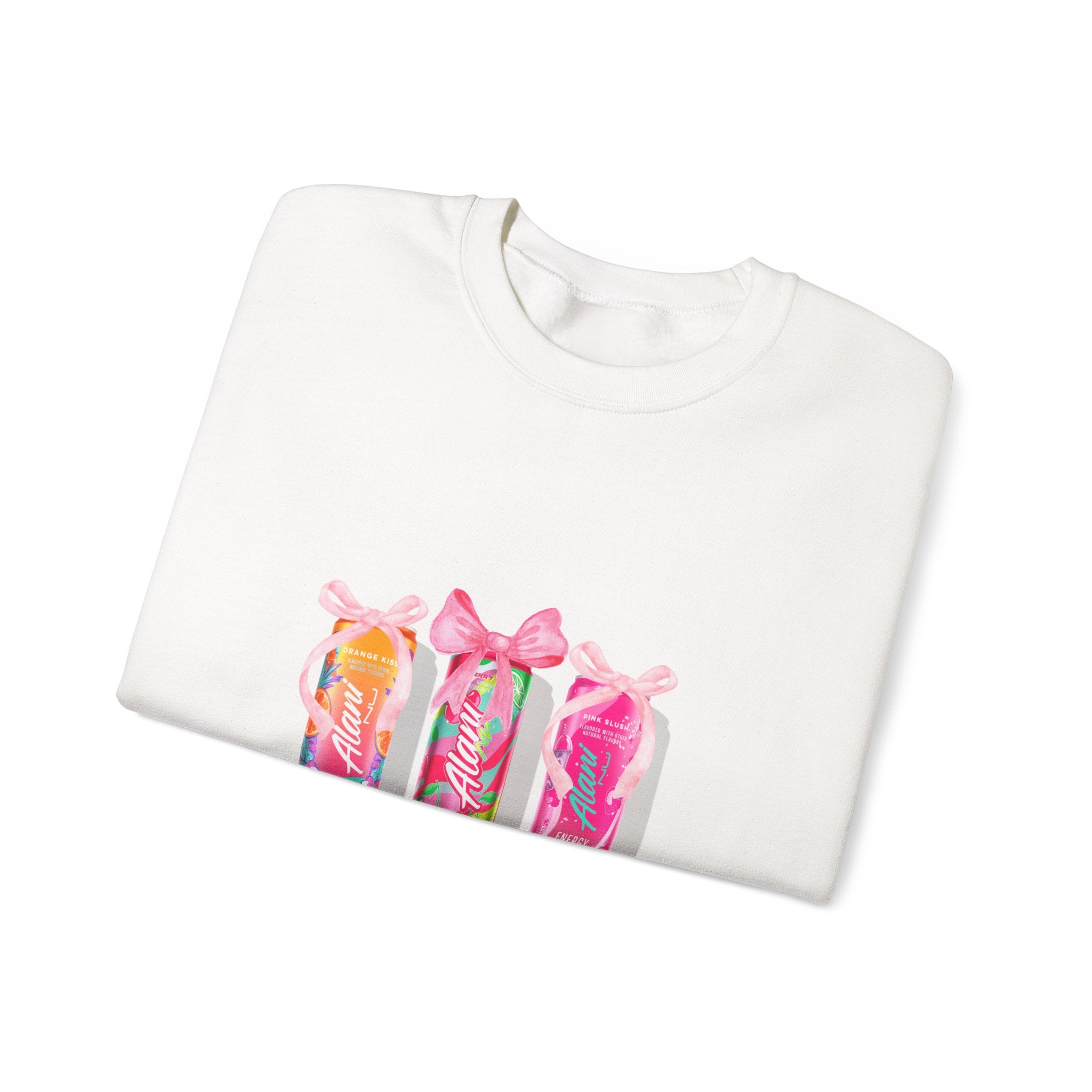Mom Juice Sweatshirt - Cute Pastel Drink Graphic Crewneck for Moms