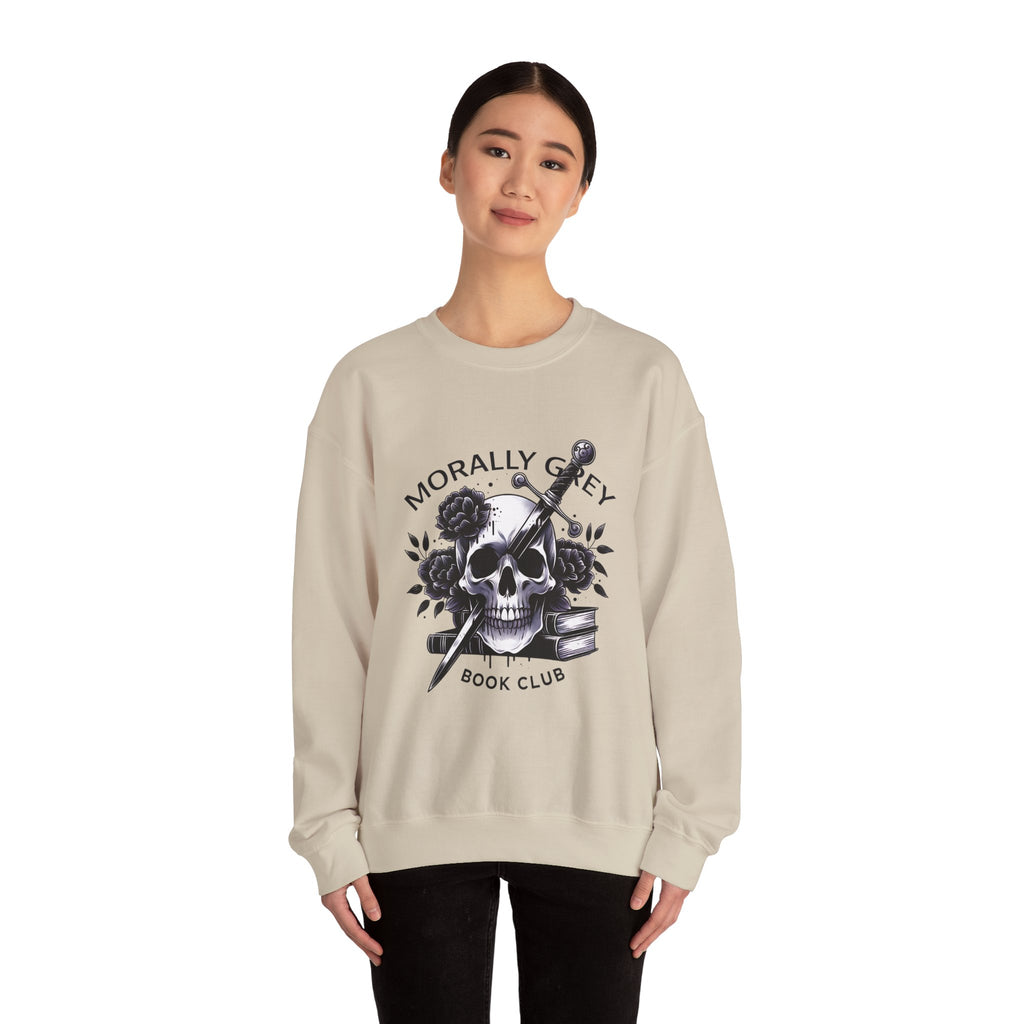 Skull & Dagger "Morally Grey" Book Club Sweatshirt