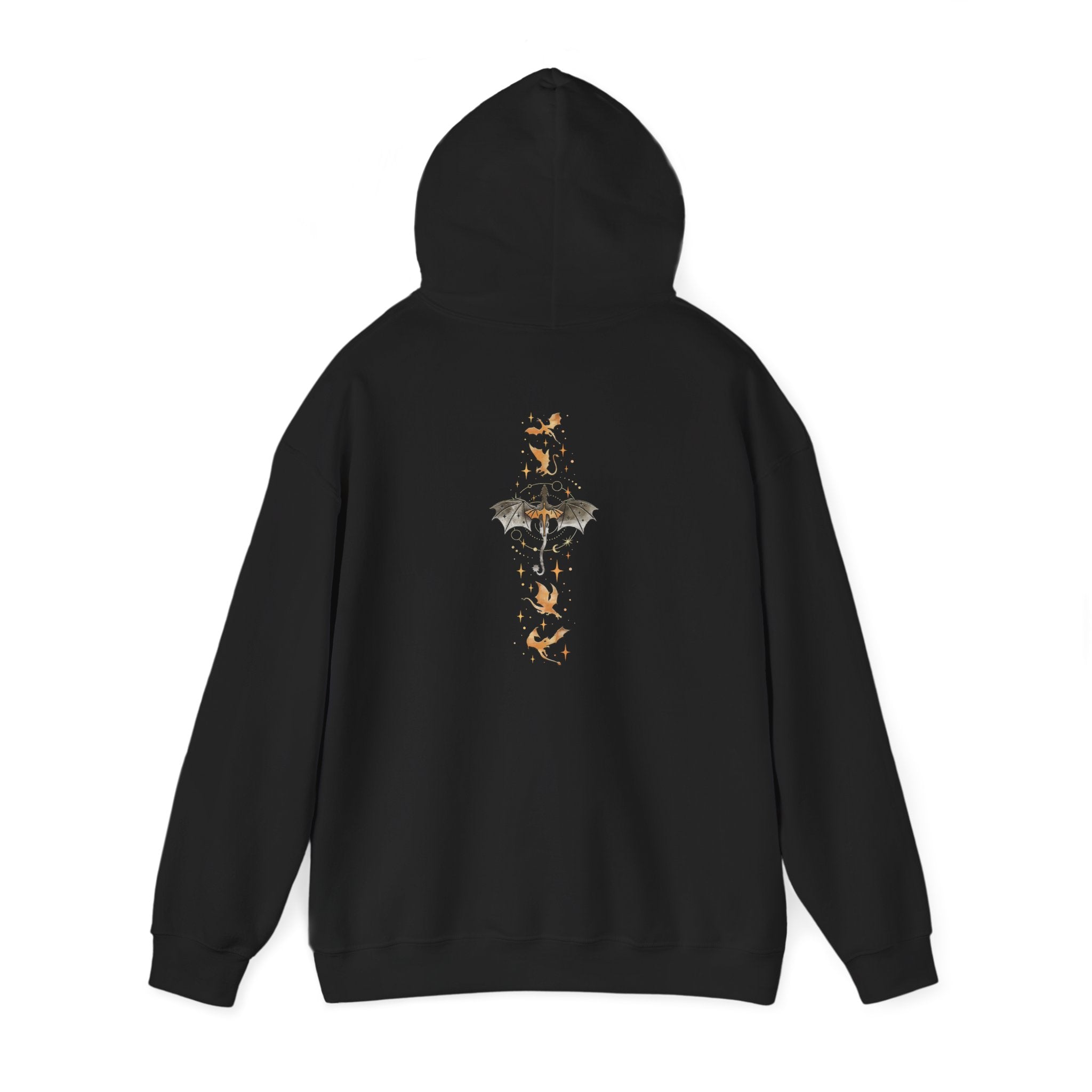 Bookish Bat Hoodie — Vintage Flying Books Graphic Pullover