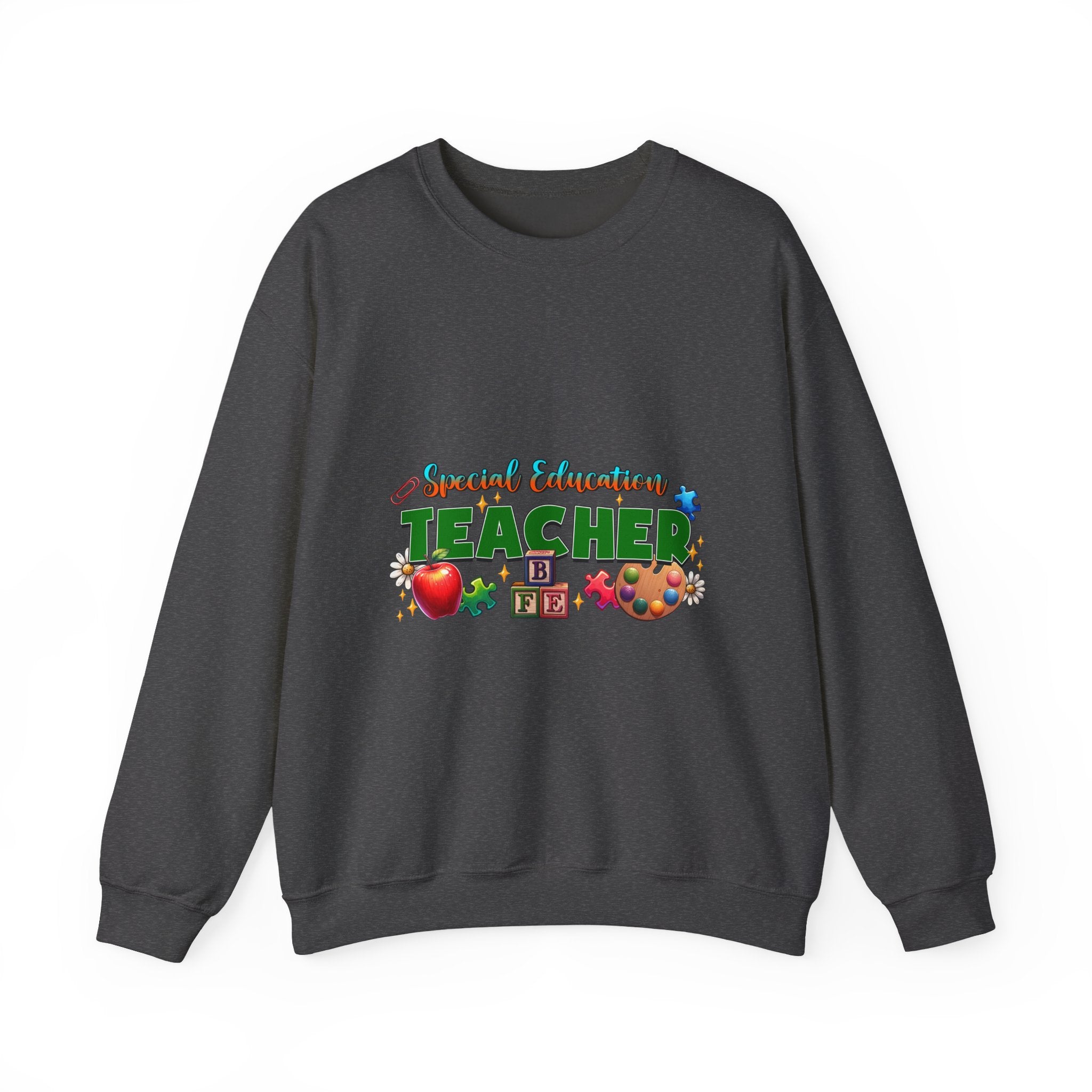 Special Education Teacher Crewneck Sweatshirt – Inspirational Teacher Apparel