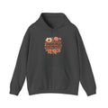 Hoodie — "Introverted but Willing to Discuss Books" Floral Reading Sweatshirt