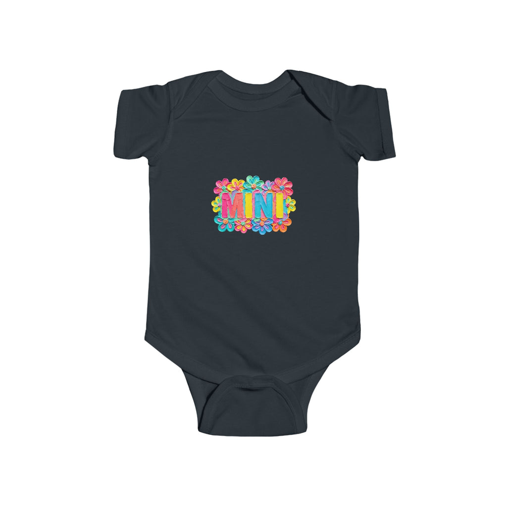 Infant Bodysuit “Mini” Tropical Floral Baby Onesie