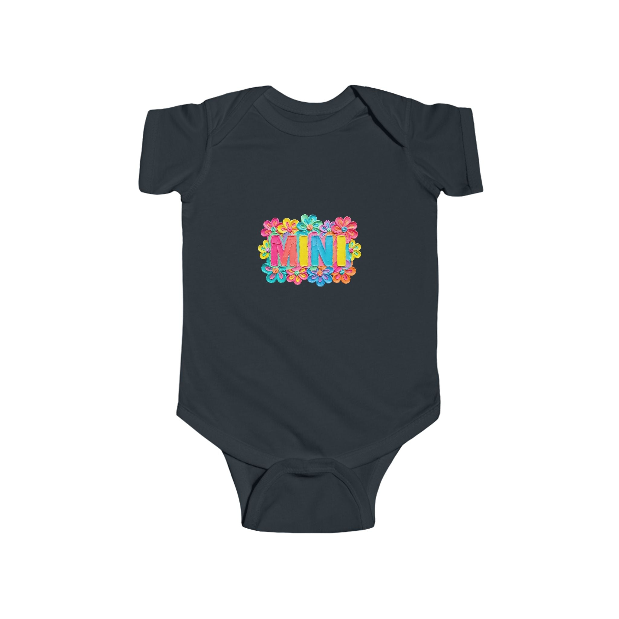 Infant Bodysuit “Mini” Tropical Floral Baby Onesie