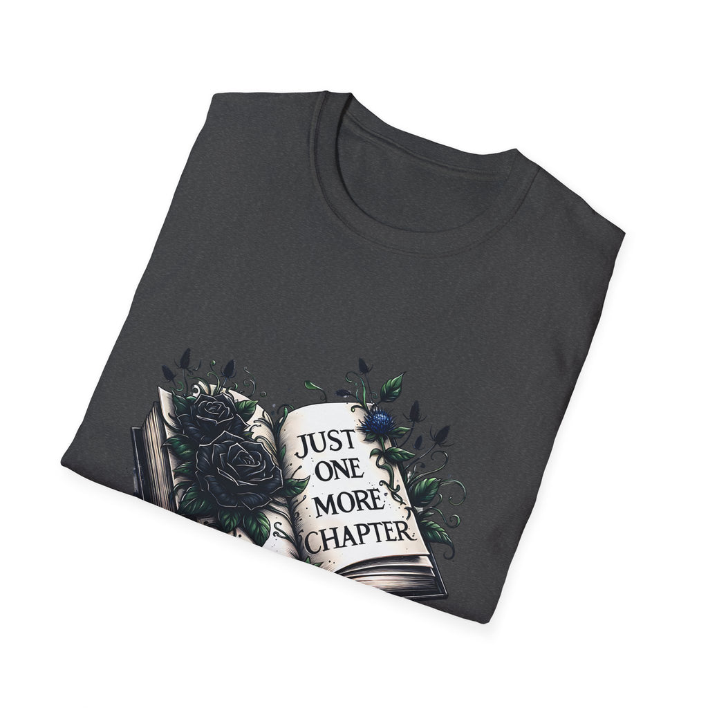 T-Shirt — "Just One More Chapter" Book Lover Tee