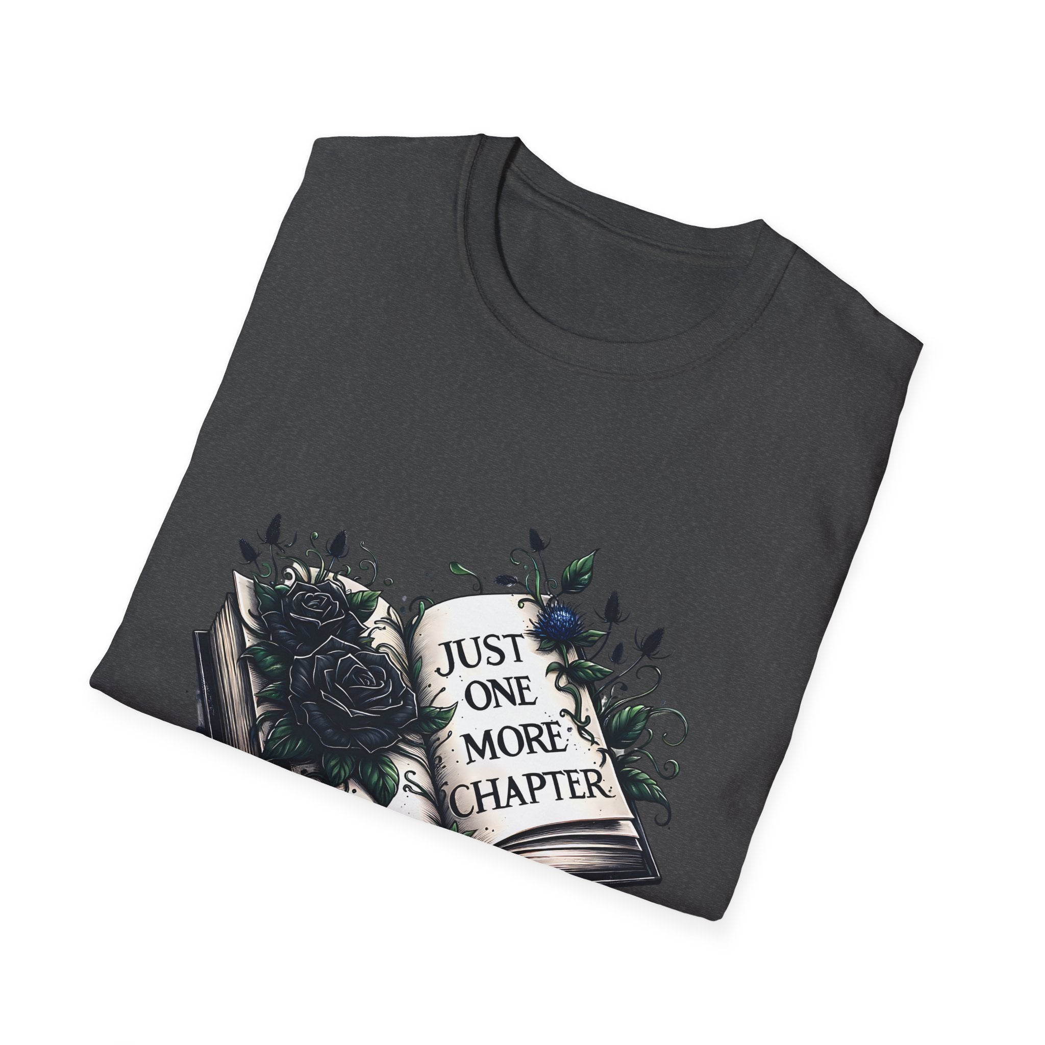 T-Shirt — "Just One More Chapter" Book Lover Tee
