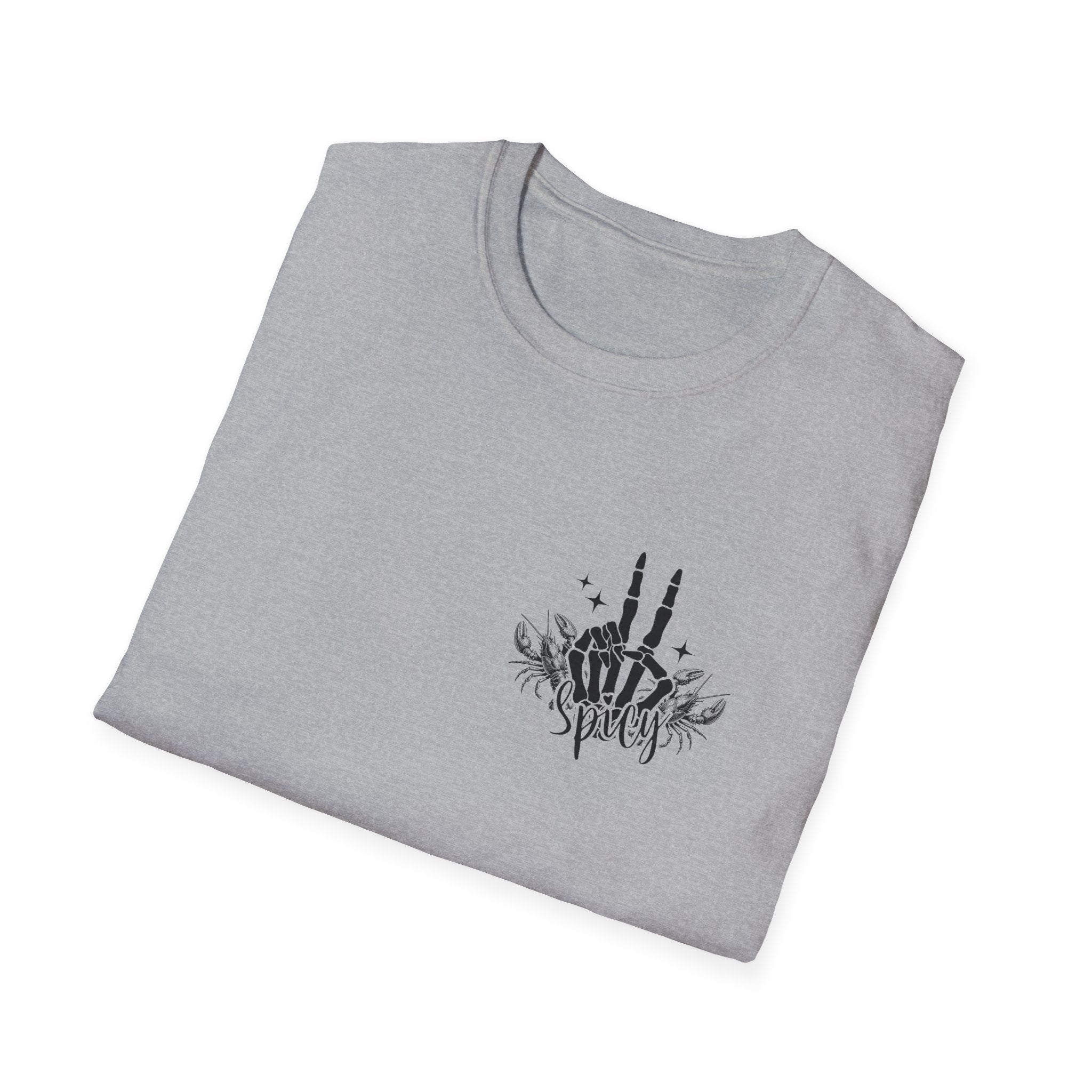 Double-sided Skeleton Woman Holding Lobster Tee — "I’m Not a Hot Mess, I’m a Hot Disaster" Graphic T-Shirt