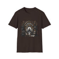 Gothic Library T-Shirt — "Read Books & Rise" Dark Fantasy Graphic Tee