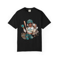 Baseball Mama T-Shirt — Cute Mom Baseball Tee with Bat & Ball Graphic
