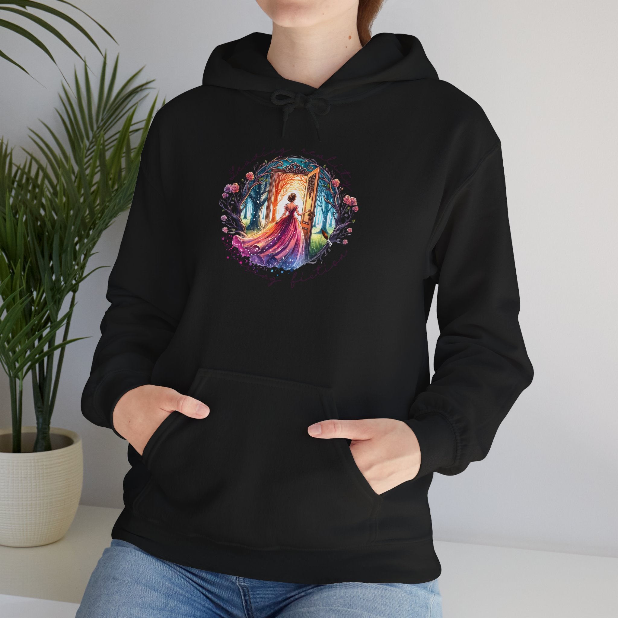 Hoodie — Dreamy Doorway Illustration Hoodie (Magical Journey Artwork)