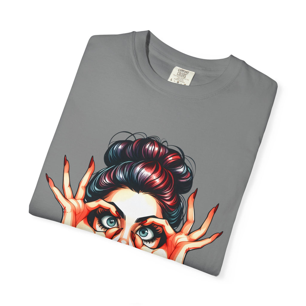 I See Stupid People T-Shirt — Funny Retro Woman Graphic Tee