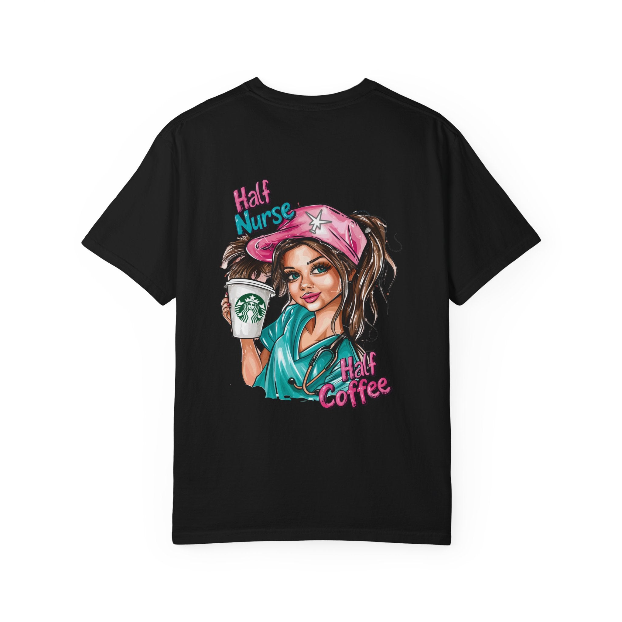 Half Nurse Half Coffee T-Shirt