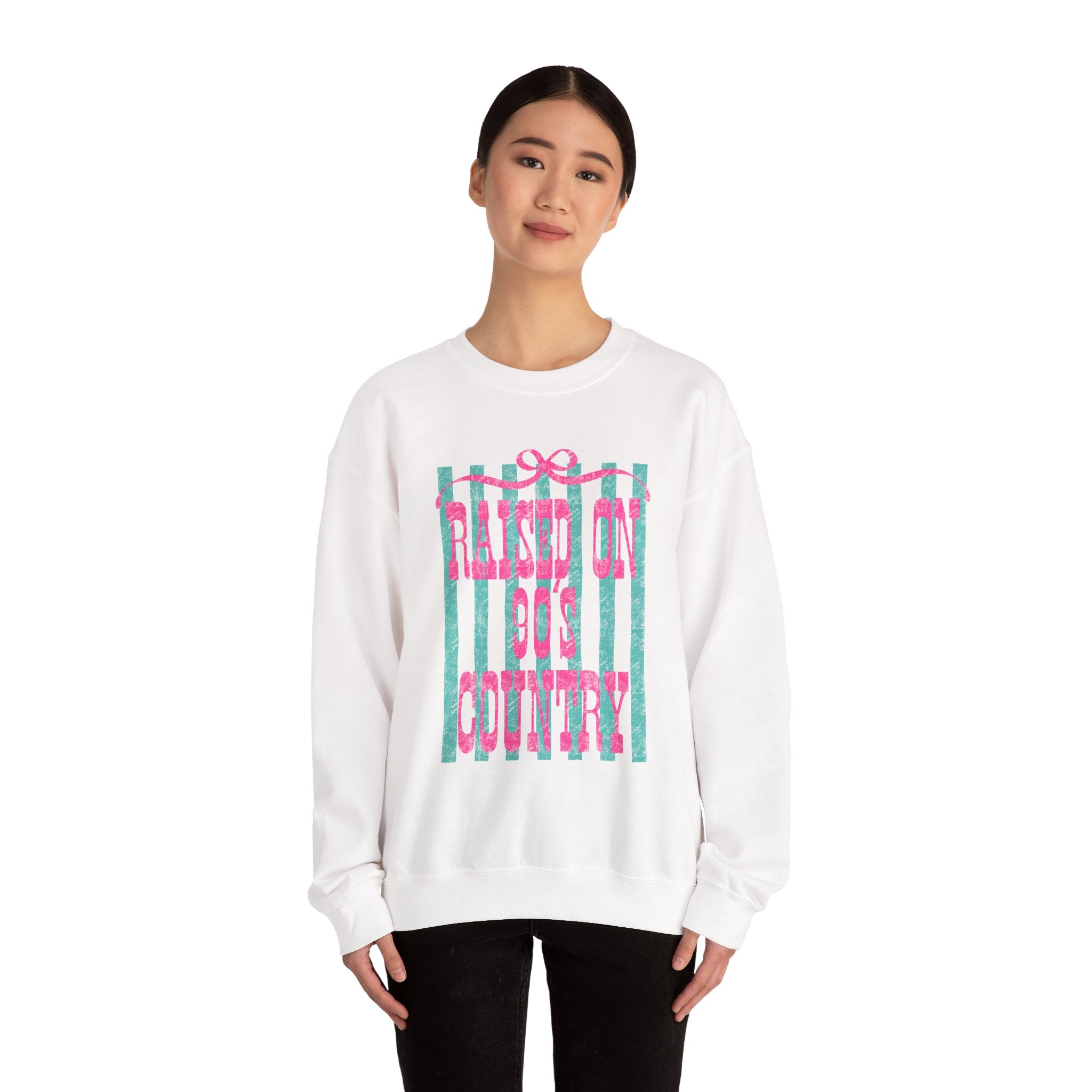 Raised on Big Country Crewneck Sweatshirt