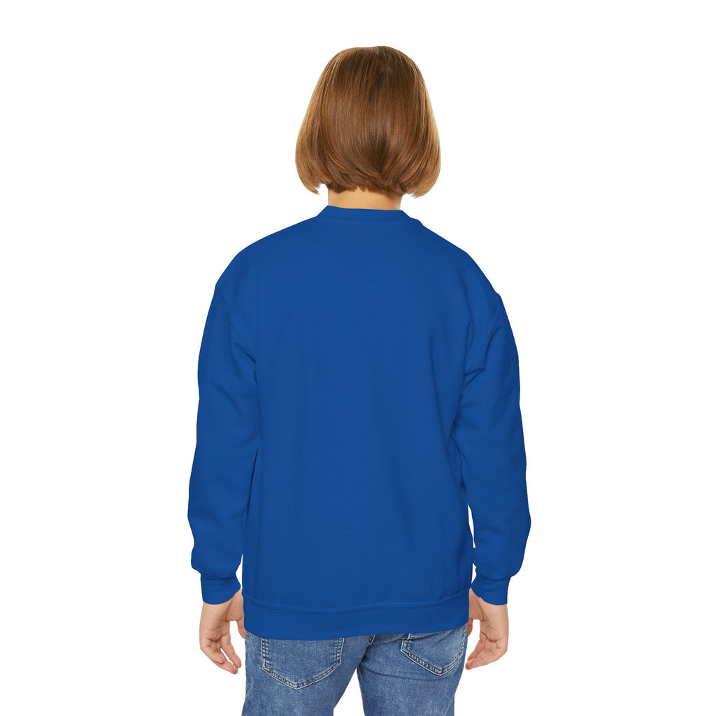MINI Floral Youth Crewneck Sweatshirt — Colorful Hawaiian Flower Design