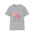 Mom Juice T-Shirt — Floral Bottle Graphic Tee for Moms