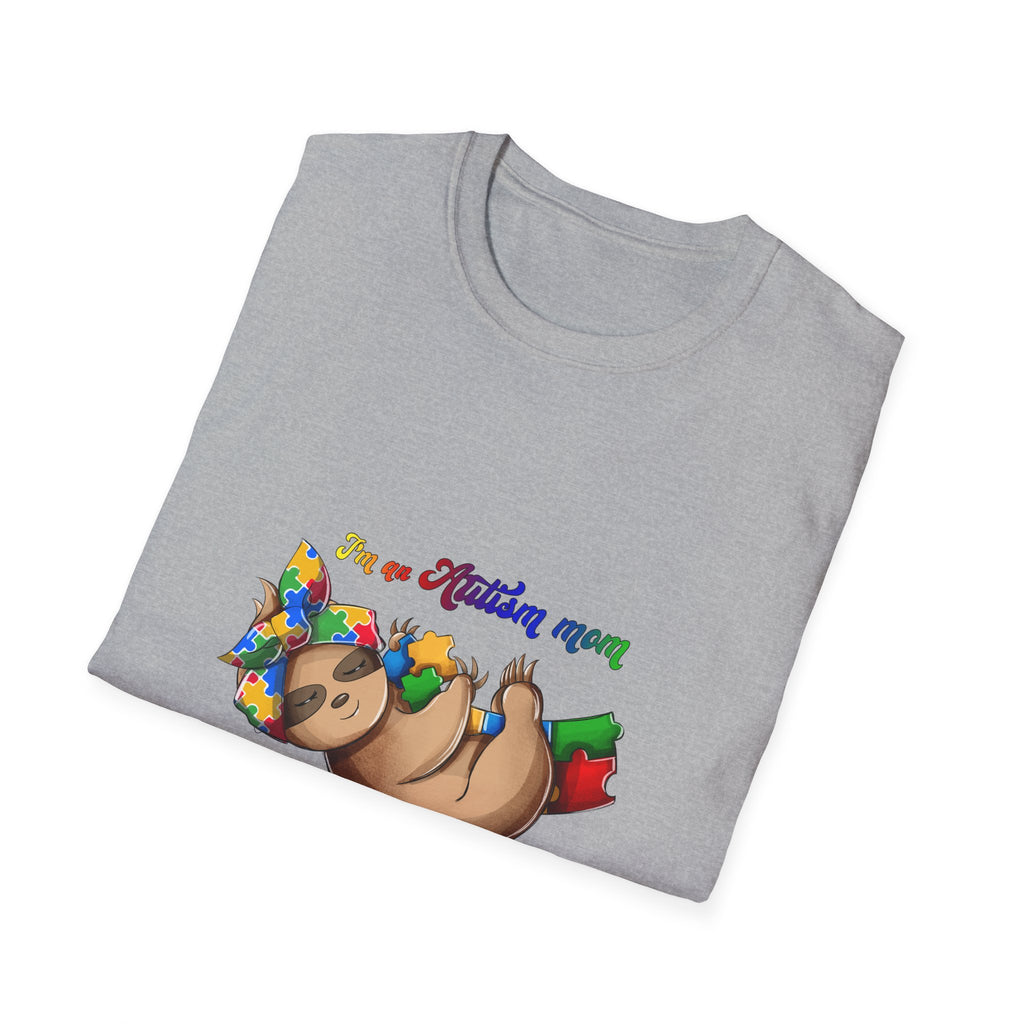 Sloth Pride T-Shirt — "I’m a Flirtin' Mama, I don’t have to be perfect, I make you today" Cute Rainbow Relaxed Tee