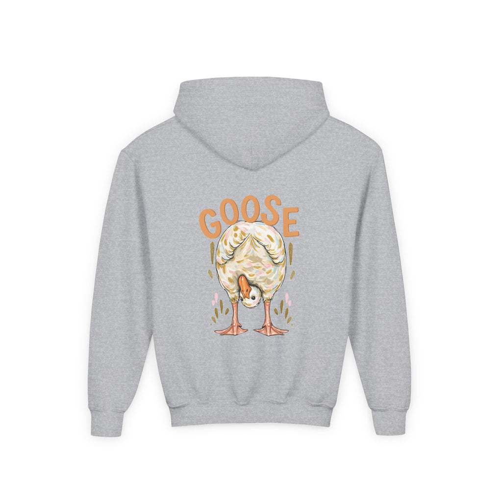 Youth Hoodie — Cute 'Duck Duck Goose' Watercolor Ducks Pullover