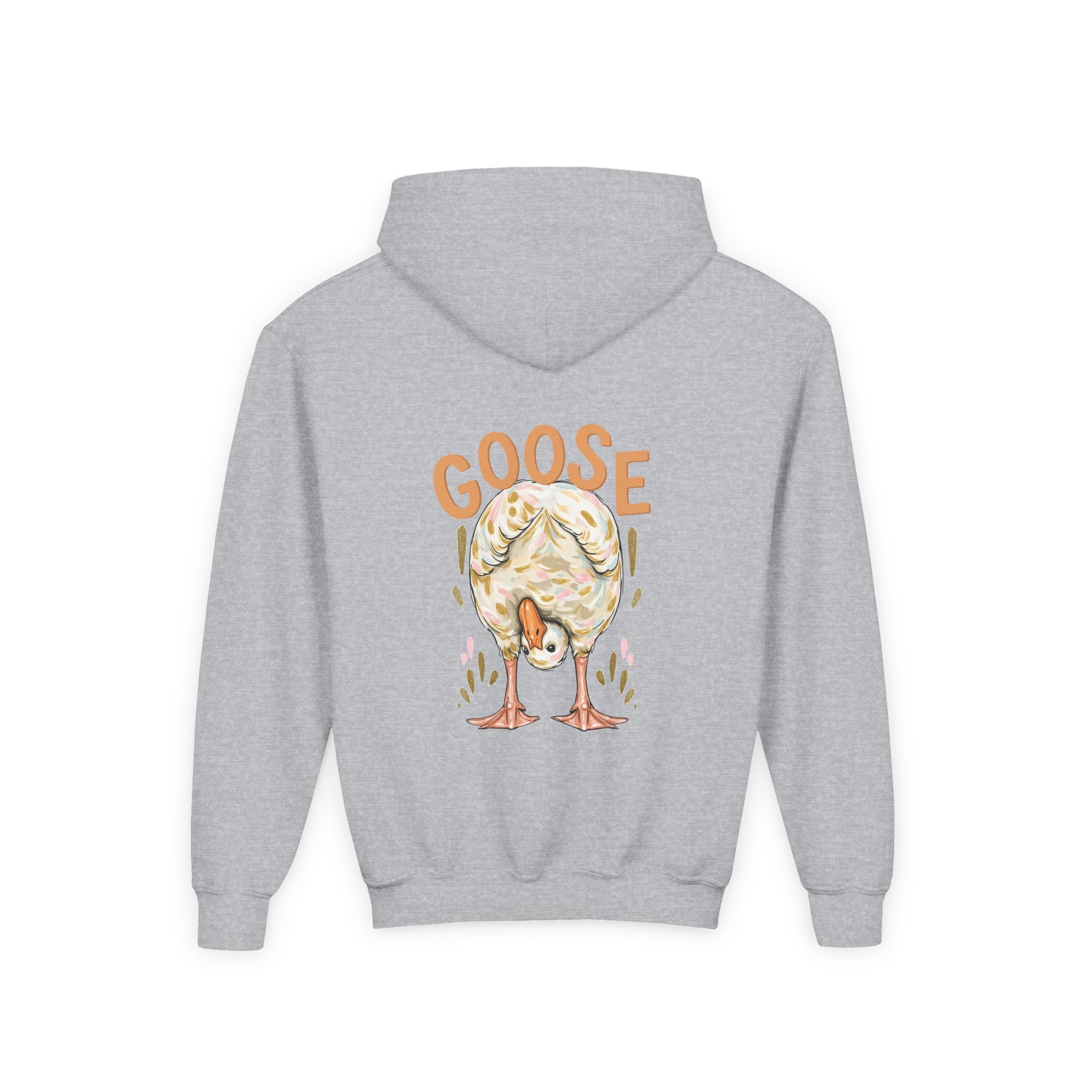 Youth Hoodie — Cute 'Duck Duck Goose' Watercolor Ducks Pullover