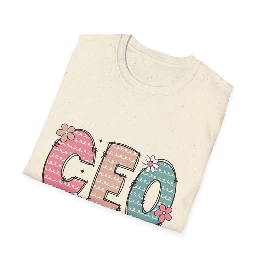 CEO of the House T-Shirt — Cute Pastel Mom/Wife Family Humor Tee