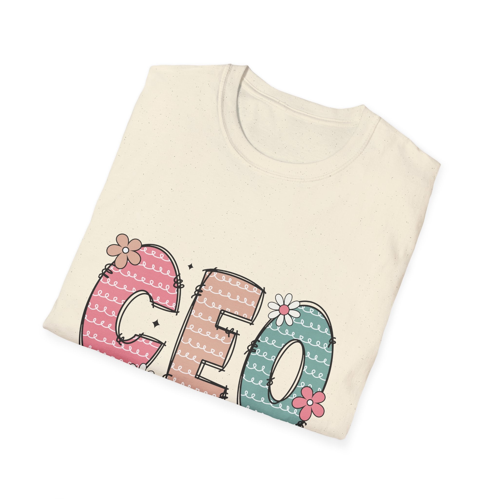 CEO of the House T-Shirt — Cute Pastel Mom/Wife Family Humor Tee