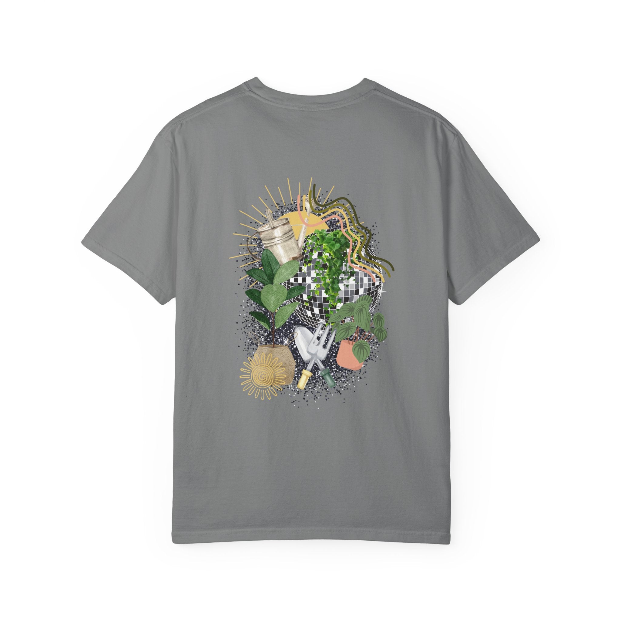Plant Mom T‑Shirt — Botanical Graphic Tee (Front Text: "Plant Mom")