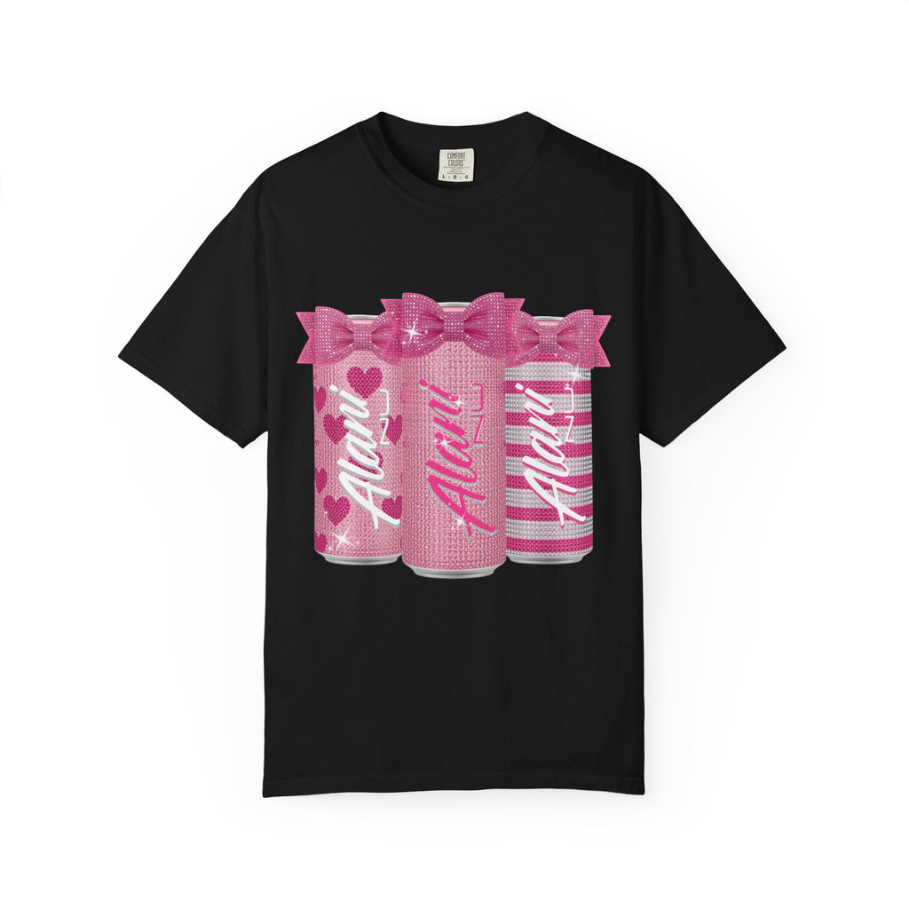Aloha Pink Sparkle Soda Can T-Shirt