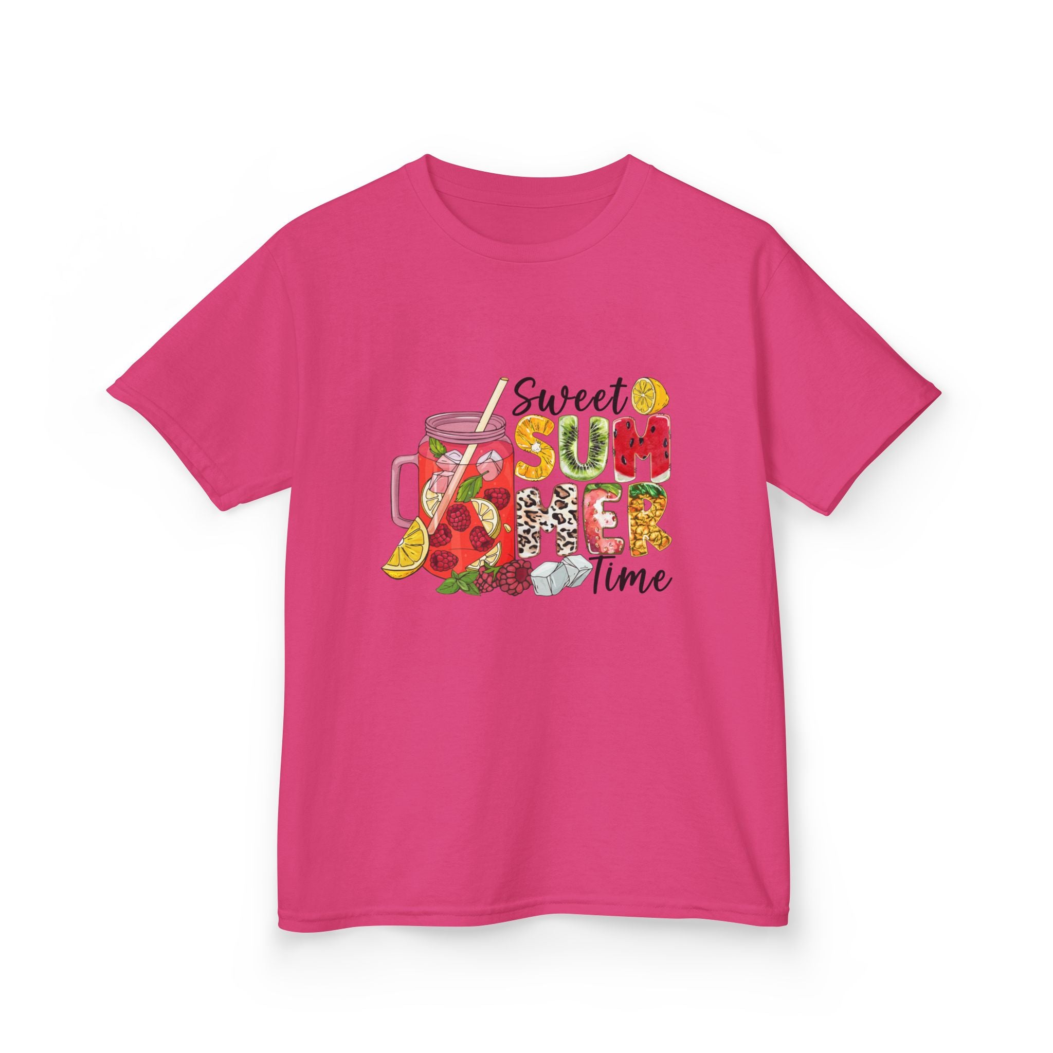 Kids Tee — "Sweet Summer Time" Fruit Pitcher Graphic
