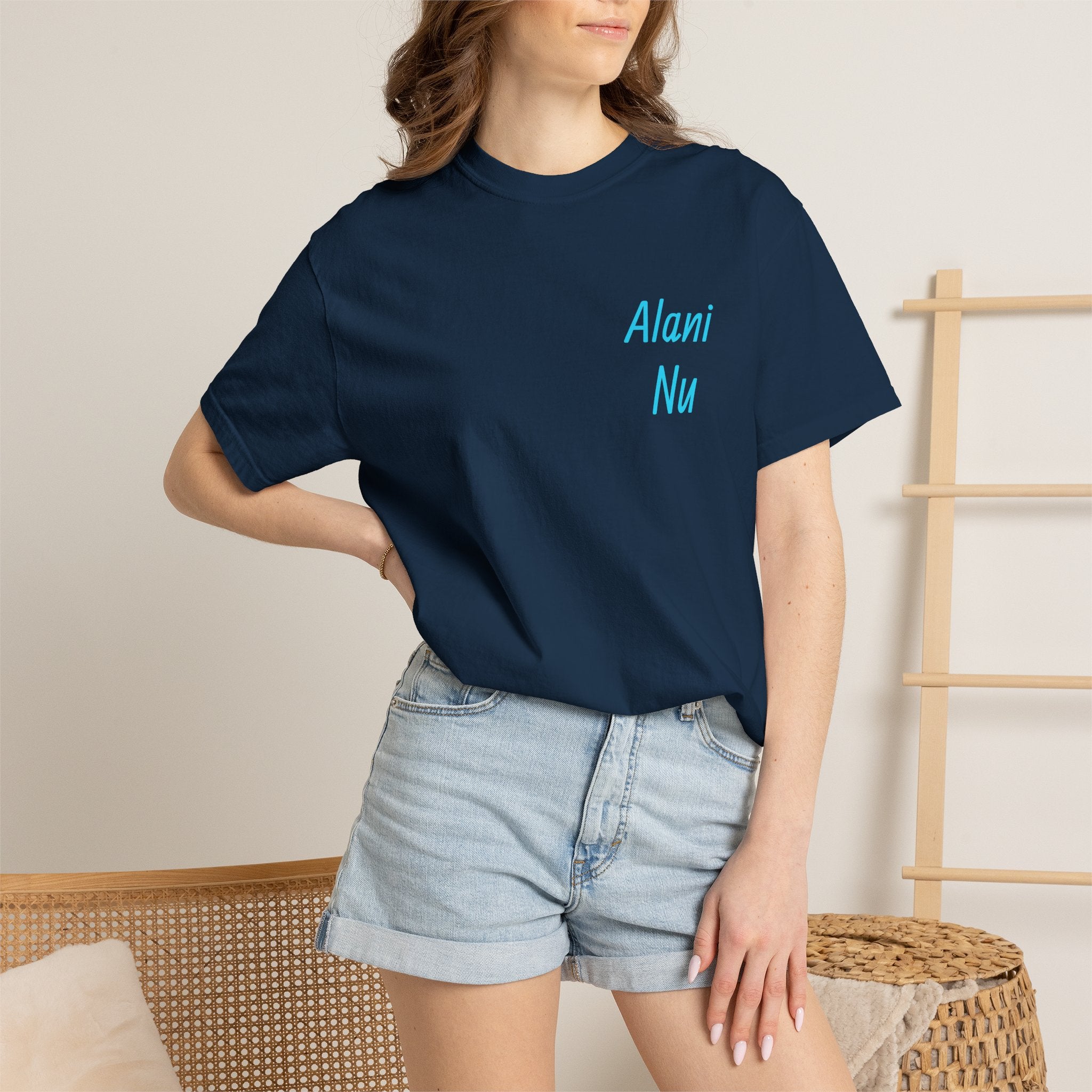 Good Vibes Only Graphic Tee — 'Alani Nu' Blue Drink Design