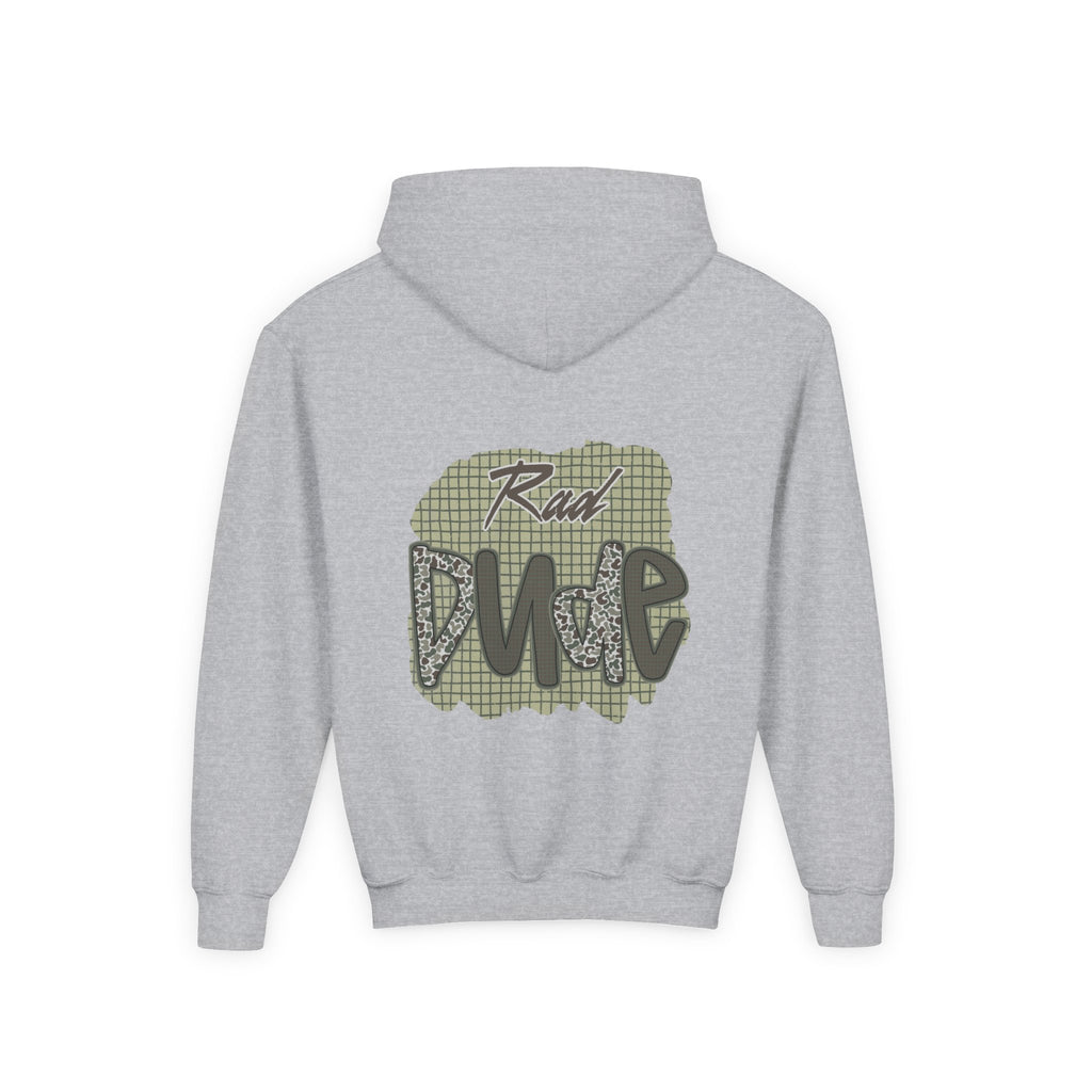 Youth Hoodie — "Rad Dude" Graphic Hooded Sweatshirt (Casual Kids Streetwear)