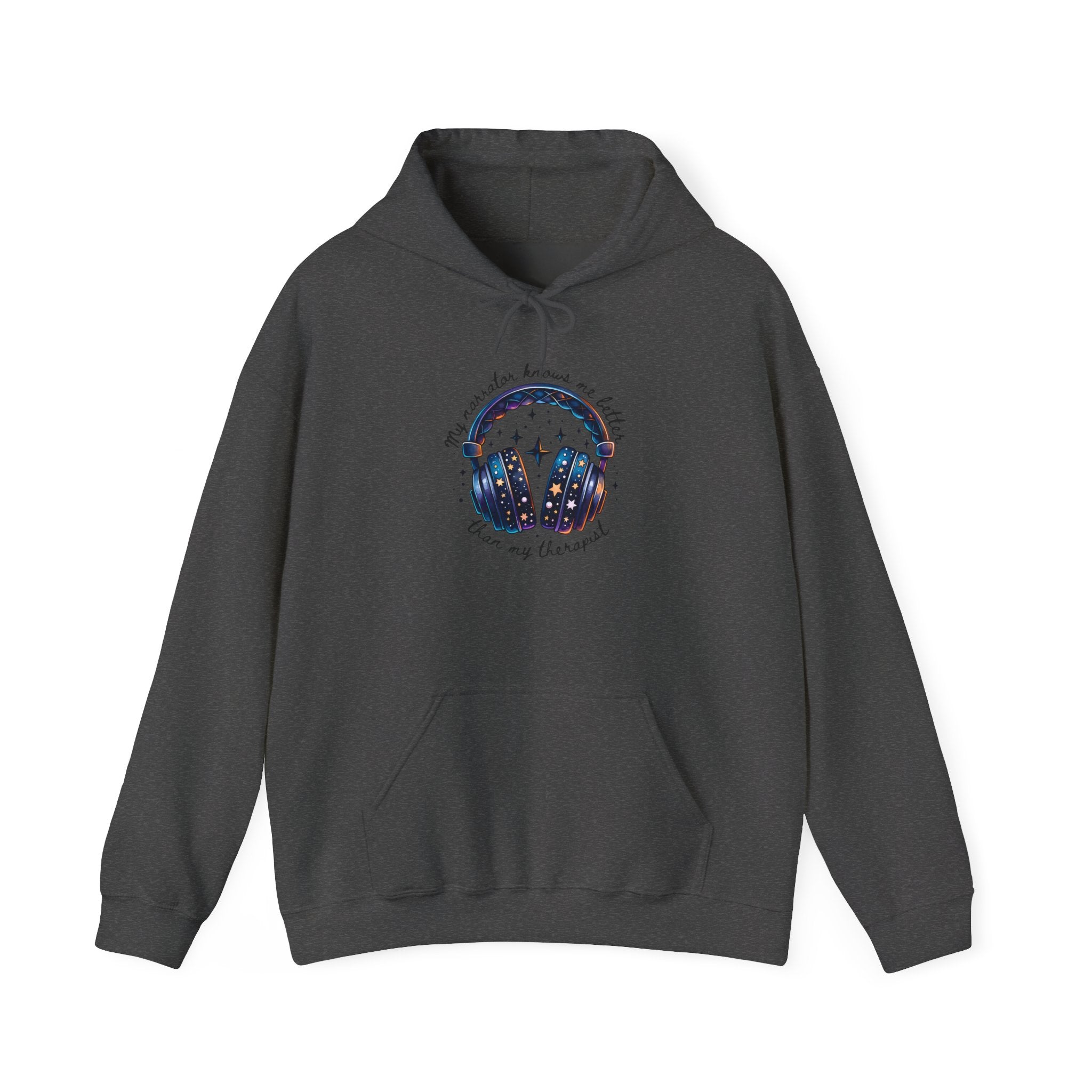 Galaxy Headphones Hoodie — "Listen to the Universe" Graphic Sweatshirt
