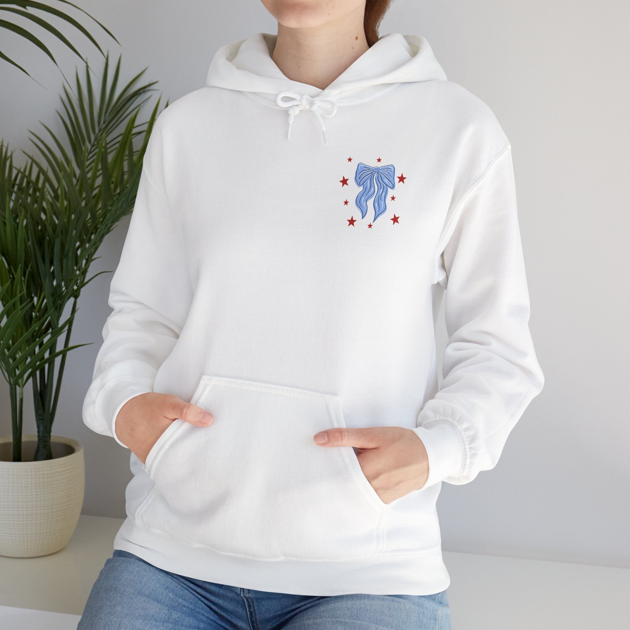 American Honey Hoodie — Retro Patriotic Graphic Sweatshirt