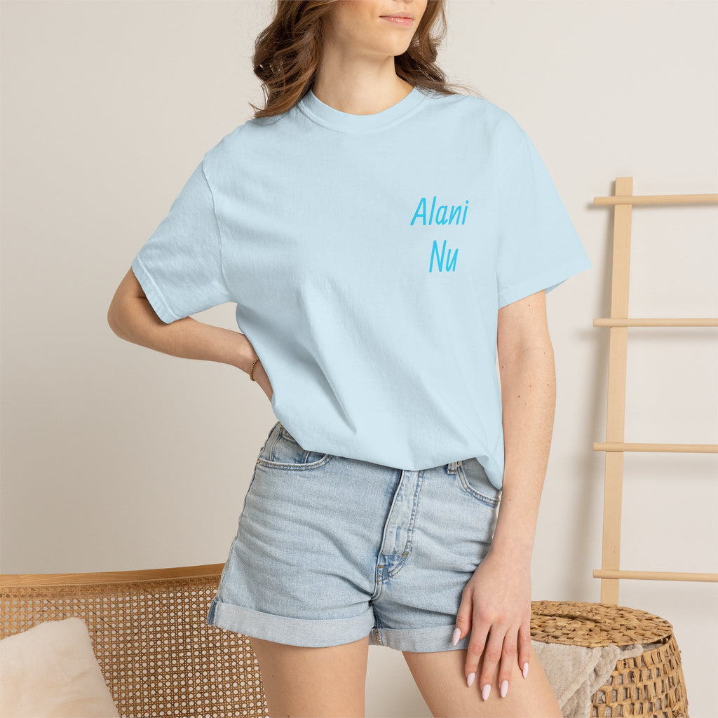 Good Vibes Only Graphic Tee — 'Alani Nu' Blue Drink Design